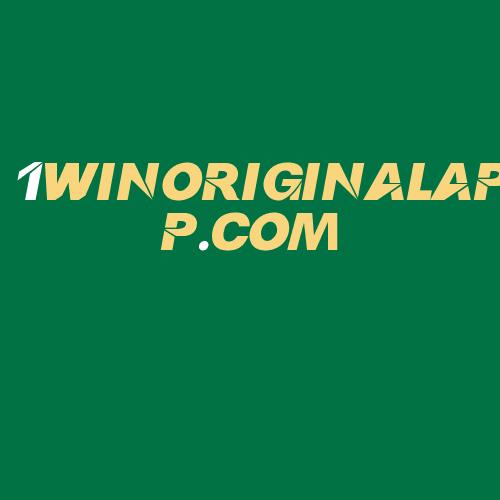 Logo da 1WINORIGINALAPP